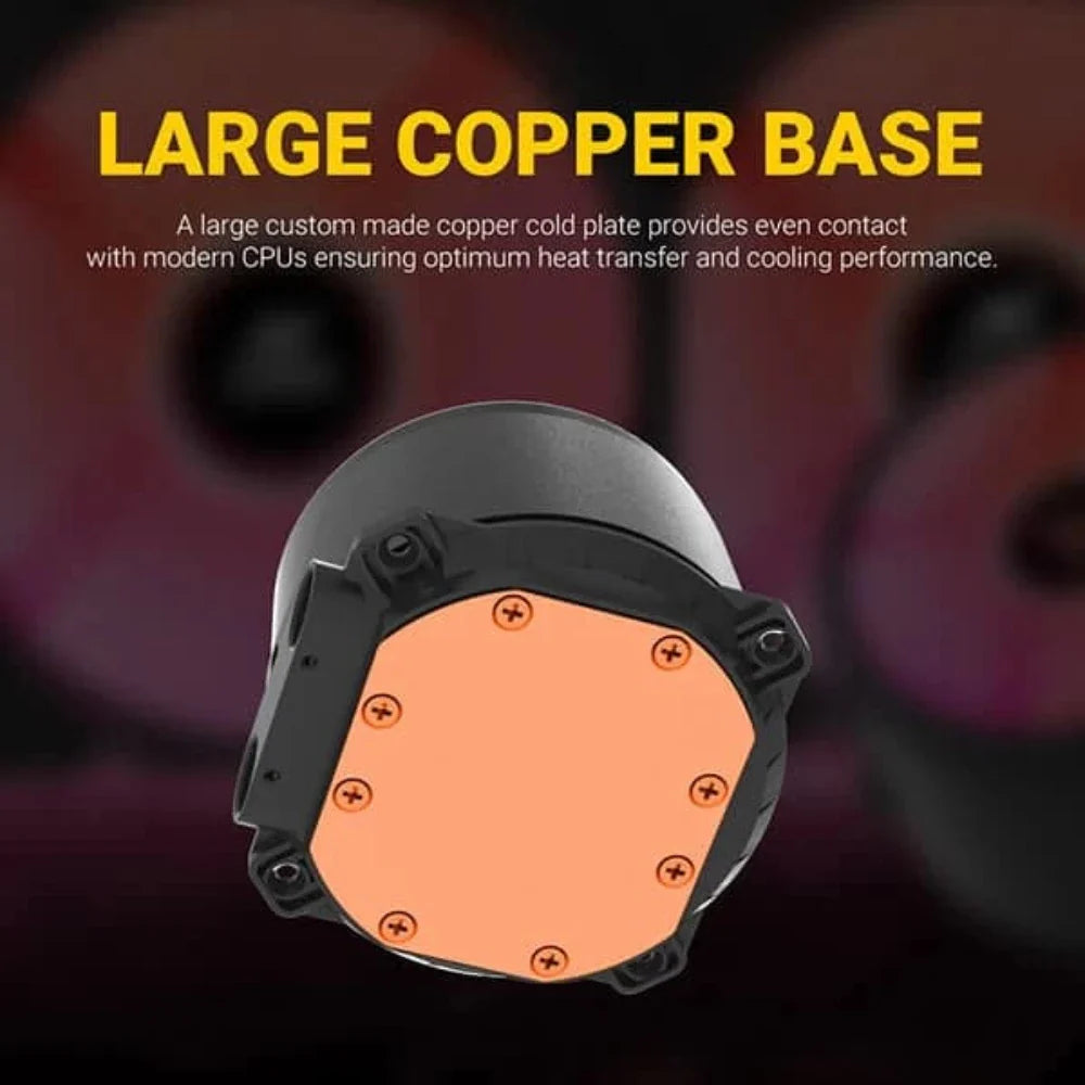 ANT ESPORTS ICE-240 ARGB 240mm CPU Liquid Cooler (Black)