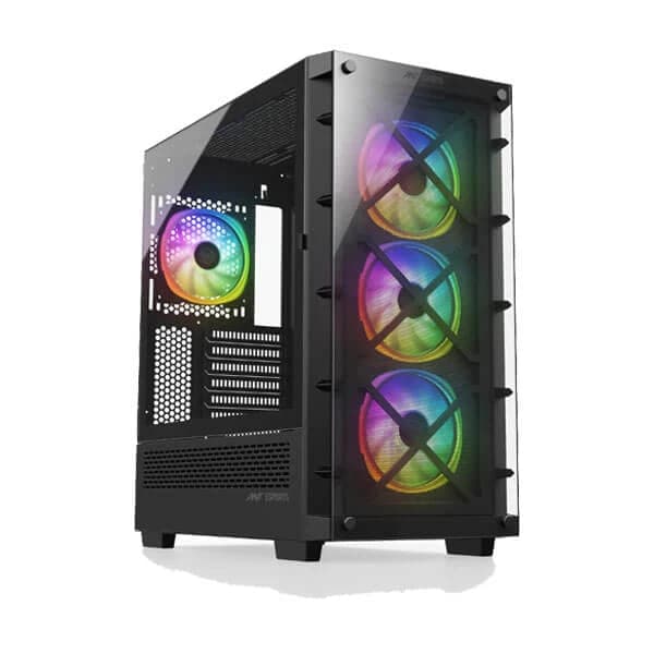 ANT ESPORTS ICE-5000 RGB EATX Mid Tower Cabinet (Black)