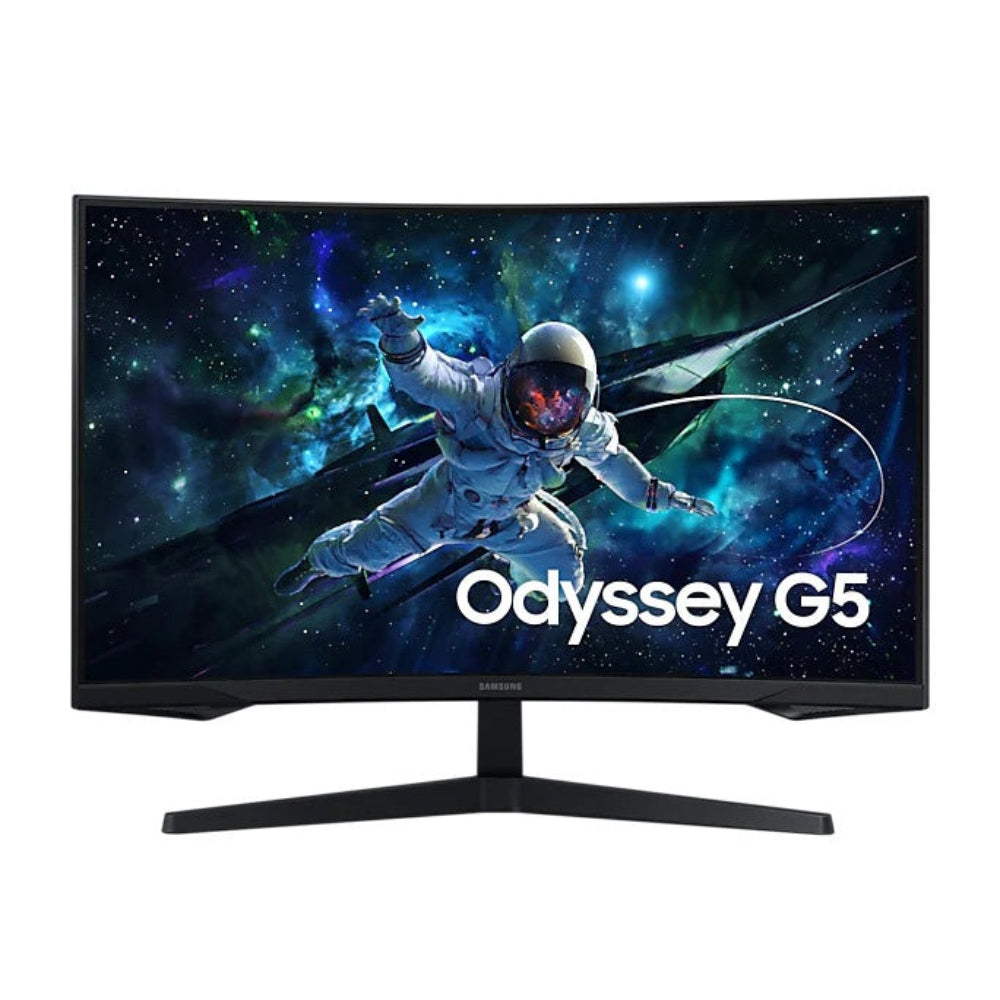 SAMSUNG Odyssey G5 LS32CG550EWXXL 32 Inch 2K QHD 165Hz VA Panel 72%SRGB 1MS AMD Freesync Gaming Monitor