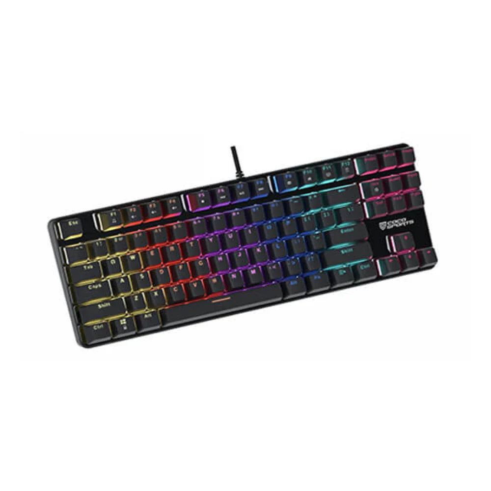 COCONUT K12 Orion 2.0 Tenkeyless LED Wired Mechanical Gaming Keyboard ( Black ) ( Red Switch )