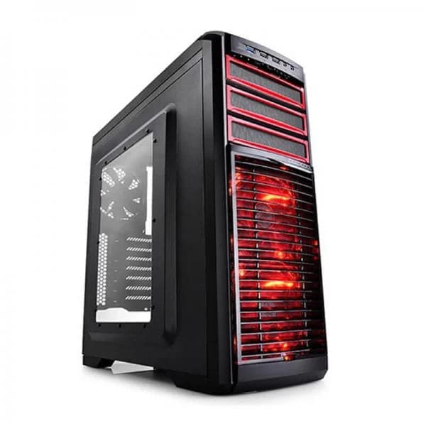 DEEPCOOL Kendomen Red ATX Mid Tower Cabinet