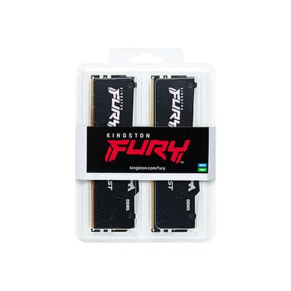 KINGSTON FURY Beast RGB 64GB ( 32GB x2 ) 6000MHz DDR5 RAM ( Black ) ( CL36 )
