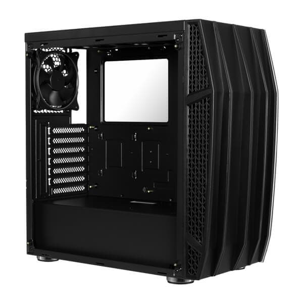 AEROCOOL Klaw ARGB ATX Mid Tower Cabinet (Black)