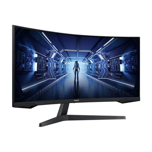 SAMSUNG Odyssey G5 LC34G55TWWWXXL 34 Inch 2K QHD 165Hz VA Panel 1MS AMD Freesync VA Gaming Monitor