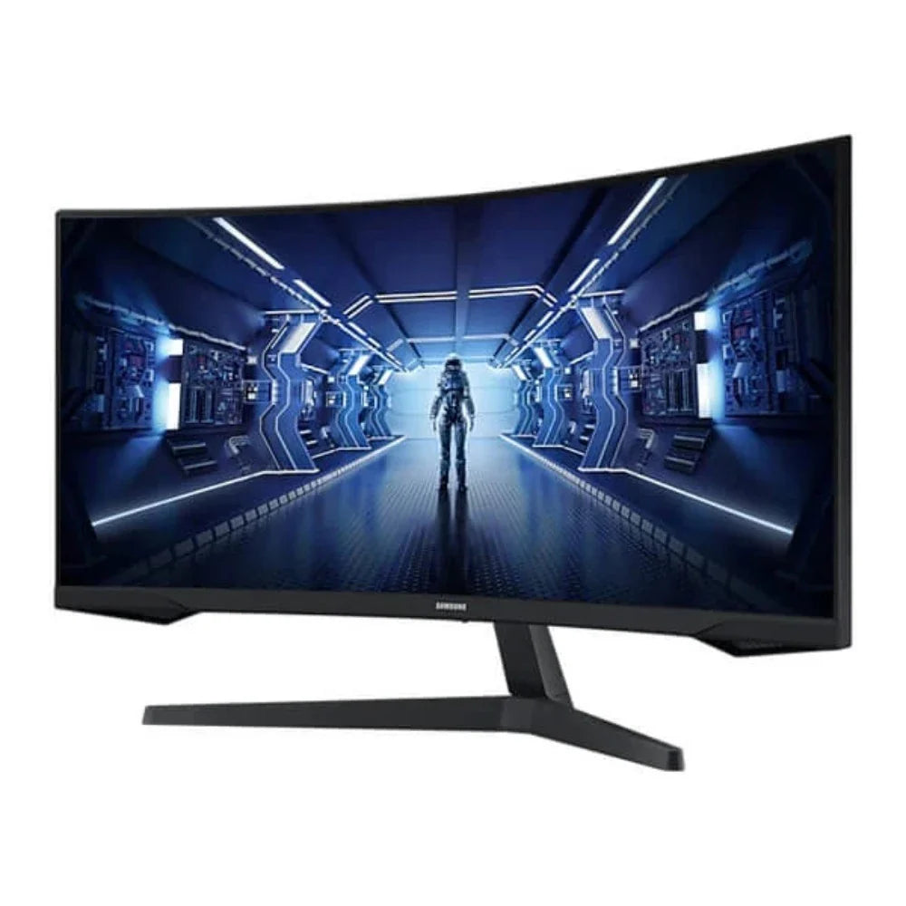 SAMSUNG Odyssey G5 LC34G55TWWWXXL 34 Inch QHD 165Hz VA Panel 1MS AMD Freesync Gaming Monitor
