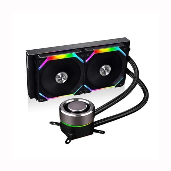 LIAN LI Galahad 240 ARGB 240mm CPU Liquid Cooler With Uni Fan SL Edition (Black)