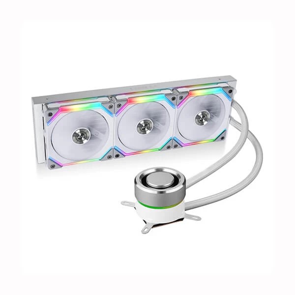 LIAN LI Galahad 360mm CPU Liquid Cooler With Uni Fan SL Edition (White)