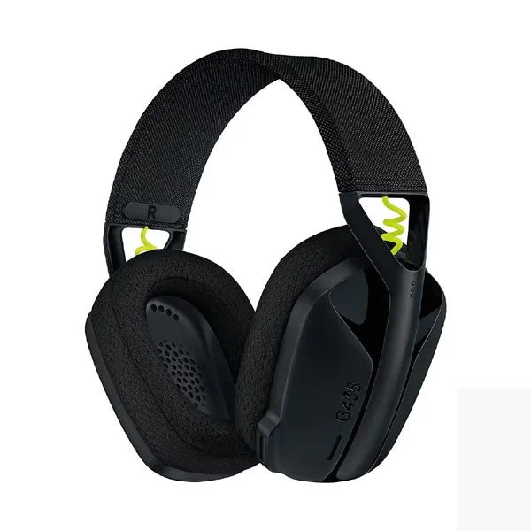 LOGITECH G435 Wireless + Bluetooth 7.1 Surround Gaming Headphone ( Black ) ( PC / PS4 / PS5 )