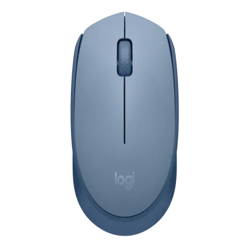 LOGITECH M171 Wireless Ambidextrous Gaming Mouse ( 1000DPI / 3 Macro Buttons ) ( Blue / Grey )
