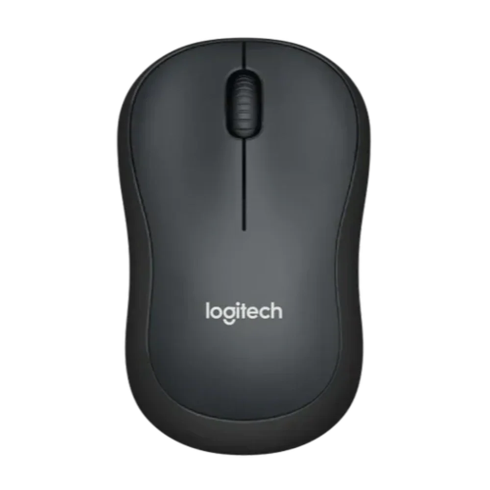 LOGITECH M220 Silent Wireless Ambidextrous Gaming Mouse ( 910-004885 ) ( 1000DPI / 3 Macro Button ) ( Black )