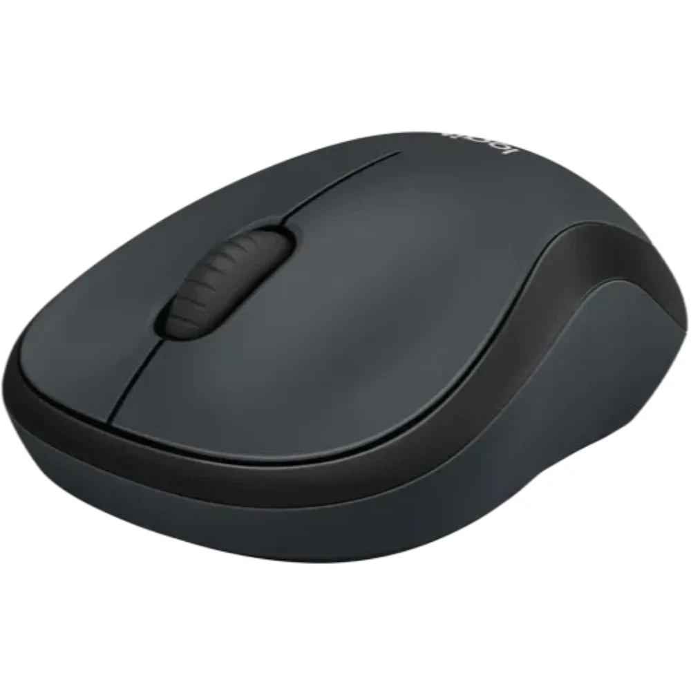 LOGITECH M220 Silent Wireless Ambidextrous Gaming Mouse ( 910-004885 ) ( 1000DPI / 3 Macro Button ) ( Black )
