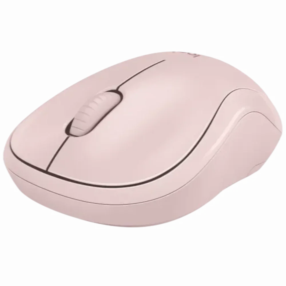 LOGITECH M220 Silent Wireless Ambidextrous Gaming Mouse (910-006129 ) ( 1000DPI / 3 Macro Button ) ( Rose )