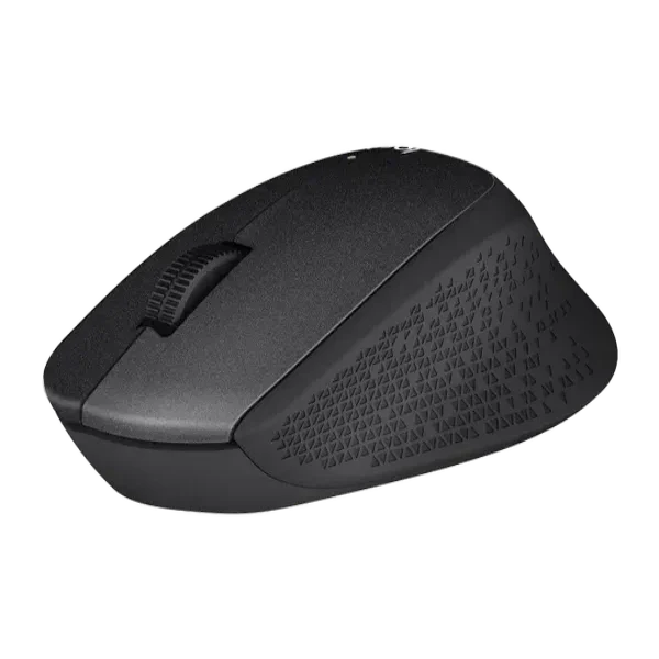 LOGITECH M330 Silent Plus Wireless Ergonomic Gaming Mouse ( 910-004905 ) ( 1000DPI / 3 Macro Button ) ( Black )