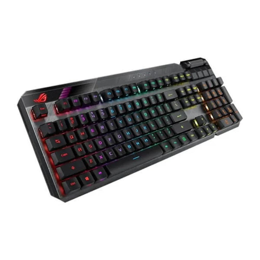 ASUS Claymore II Full Size Mechanical Gaming Keyboard ( Black ) ( Red Optical Switch )