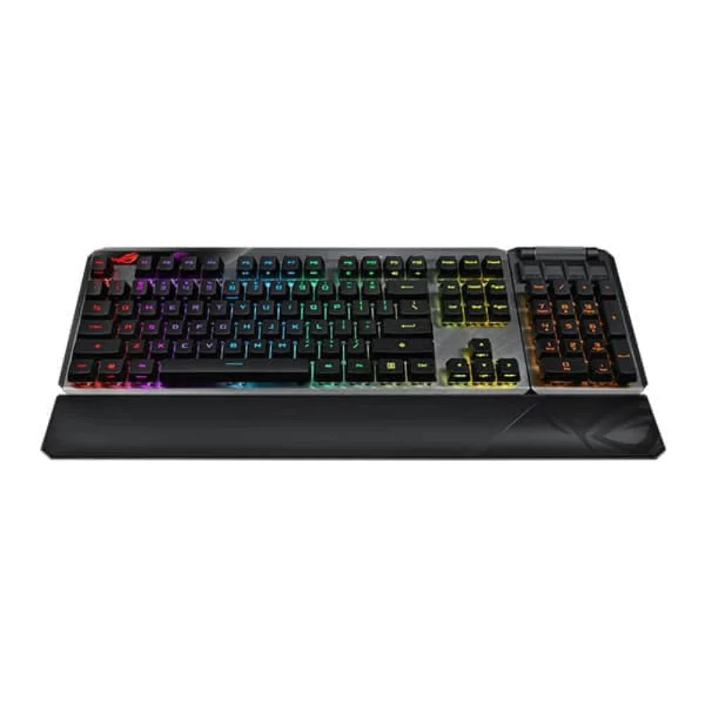 ASUS Claymore II Full Size Mechanical Gaming Keyboard ( Black ) ( Red Optical Switch )