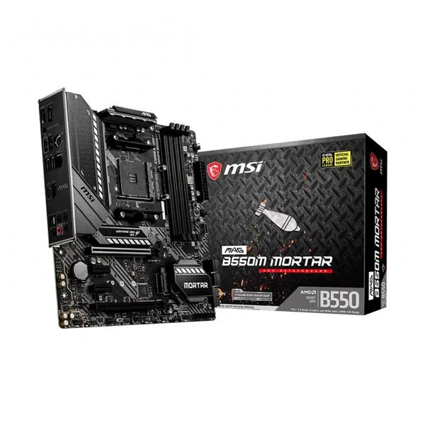 MSI MAG B550M Mortar Wifi DDR4 AMD Motherboard