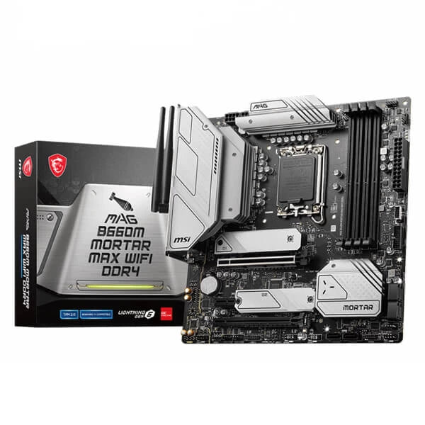 MSI B660M Mortar Max Wifi DDR4 Intel Motherboard