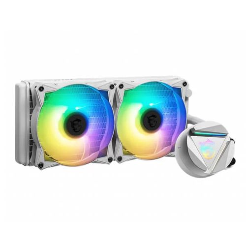 MSI MSG CoreLiquid 240R V2 ARGB 240mm CPU Liquid Cooler (White)