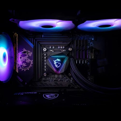 MSI MAG CoreLiquid 280R ARGB 280mm CPU Liquid Cooler (Black)