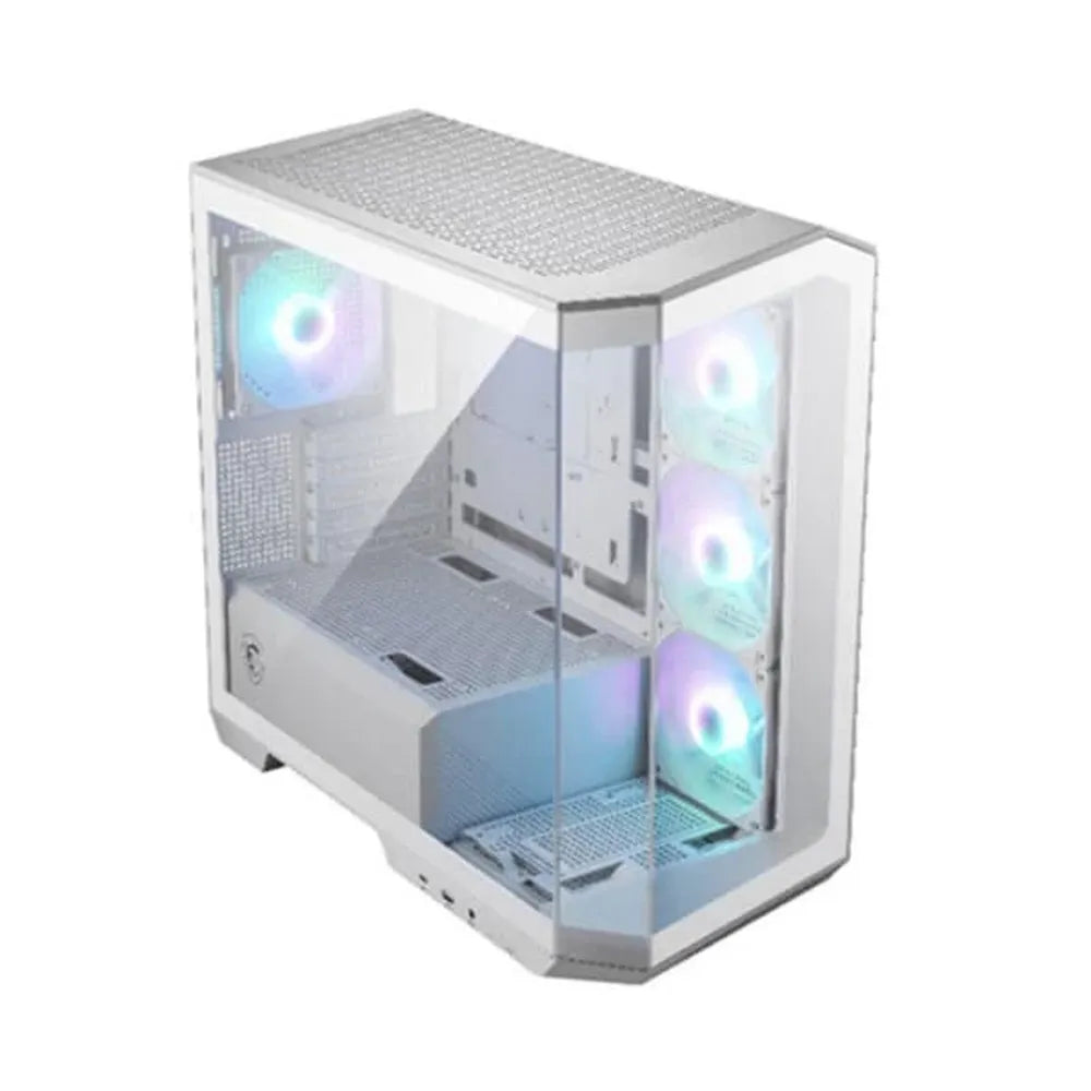 MSI MAG PANO M100R PZ ARGB MATX Mid Tower Cabinet (White)