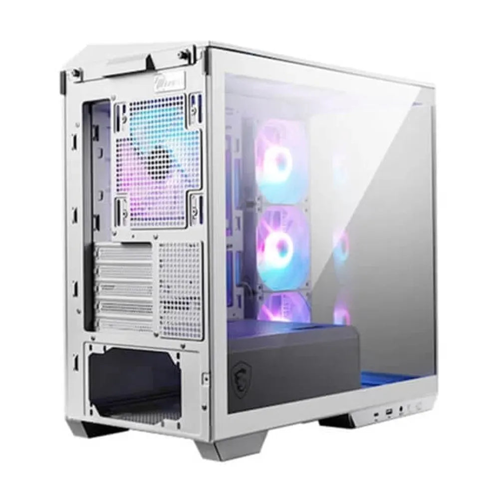 MSI MAG PANO M100R PZ ARGB MATX Mid Tower Cabinet (White)