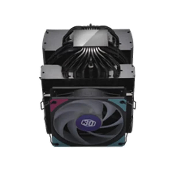 COOLER MASTER Master Air MA824 Stealth 30th Anniversary Edition Dual Tower CPU Air Cooler (Black)