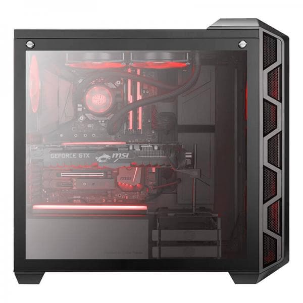 COOLER MASTER MasterCase H500 ATX Mid Tower Cabinet (Black)