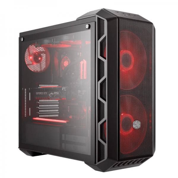 COOLER MASTER MasterCase H500 ATX Mid Tower Cabinet (Black)