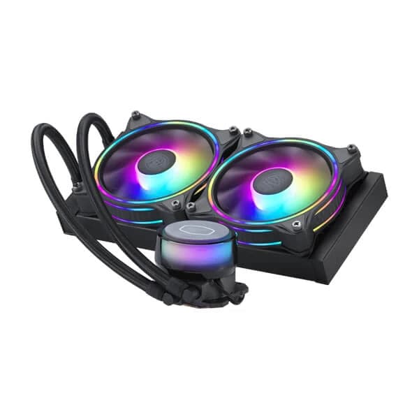 COOLER MASTER ML240 illusion ARGB 240mm CPU Liquid Cooler (Black)