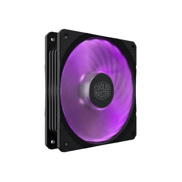 COOLER MASTER MasterFan SF120R 120mm RGB Cabinet Fan (Black) (Single Pack)