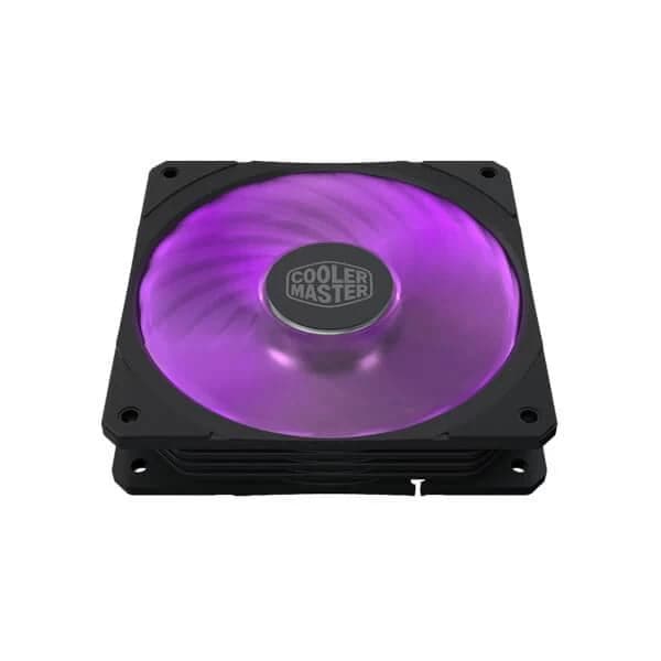 COOLER MASTER MasterFan SF120R 120mm RGB Cabinet Fan (Black) (Single Pack)