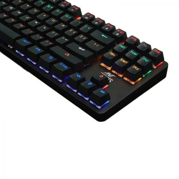 ANT ESPORTS MK1000 TKL Mechanical Wired Gaming Keyboard (Black) (Red Switch) (Linear Switch) (MK1000)