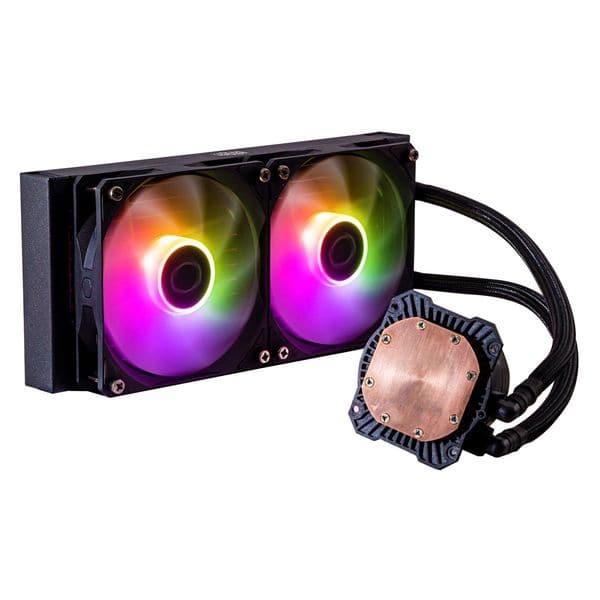 COOLER MASTER MasterLiquid 240L Core ARGB Liquid Cooler (Black)