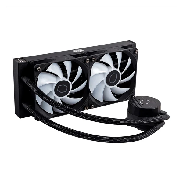 COOLER MASTER MasterLiquid 240L Core ARGB 240mm CPU Liquid Cooler (Black)