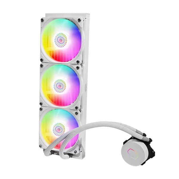COOLER MASTER ML360L ARGB V2 360mm CPU Liquid Cooler (White)