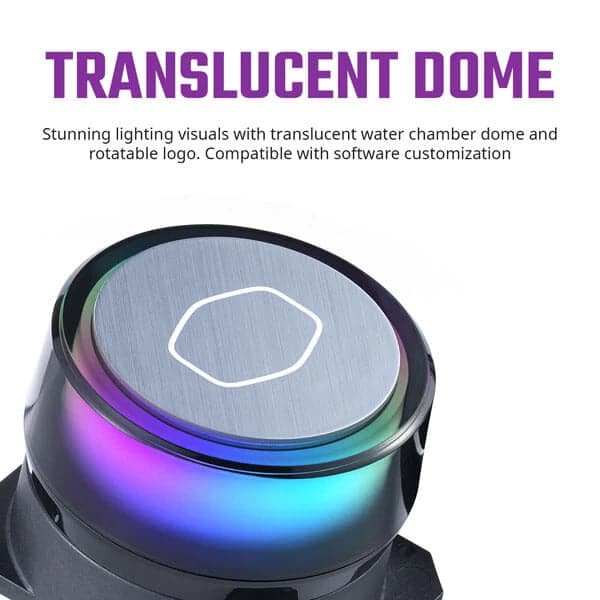 COOLER MASTER ML360 illusion ARGB 360mm CPU Liquid Cooler (Black)