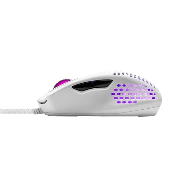 COOLER MASTER MM720 Wired Ergonomic RGB Gaming Mouse ( MM-720-WWOL1 ) ( 16000DPI / 6 Macro Buttons ) ( Matte White )