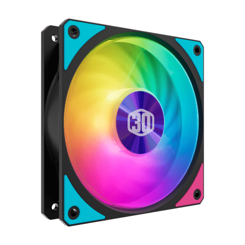 COOLER MASTER Mobius 120P 30th Anniversary Edition Cabinet Fan ( Single Pack )