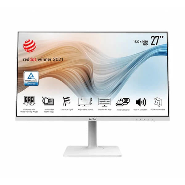 MSI Modern MD271PW 27 Inch FHD 75Hz IPS Panel 104% SRGB 5ms AMD Freesync IPS Gaming Monitor