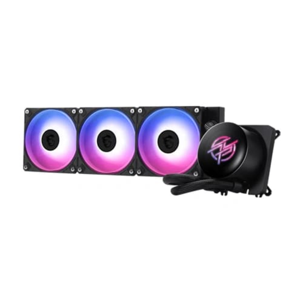 MSI MPG Coreliquid P13 ARGB 360mm CPU Liquid Cooler ( Black ) ( With LCD Display )