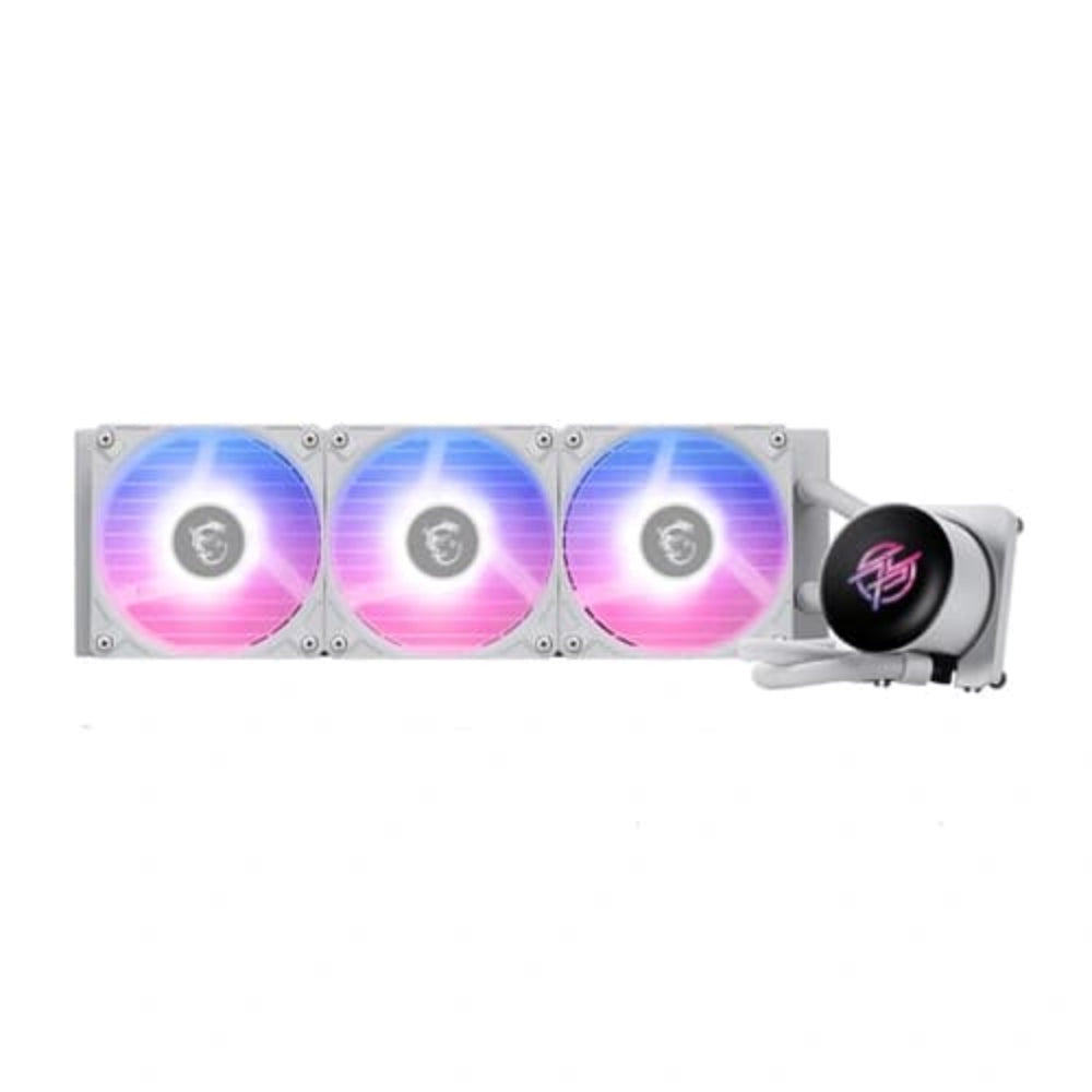 MSI MPG Coreliquid P13 ARGB 360mm CPU Liquid Cooler ( White ) ( With LCD Display )