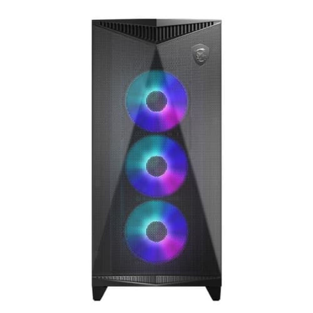 MSI MPG Gungnir 300R Airflow ARGB EATX Mid Tower Cabinet (Black)