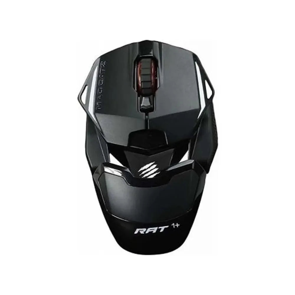 MADCATZ R.A.T. 1+ WIred Ergonomic Gaming Mouse ( MR01MCINBL000-0 ) ( 2000DPI / 3 Macro Buttons )( Black )