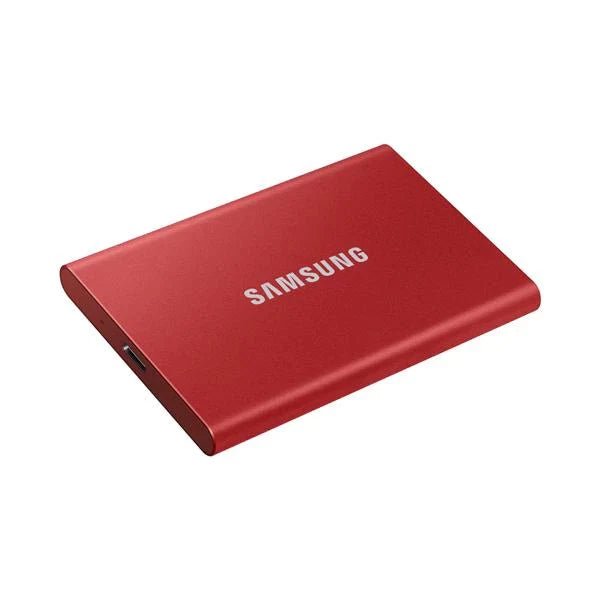 SAMSUNG T7 1TB Gen2 External Solid State Drive (SSD) (Red)