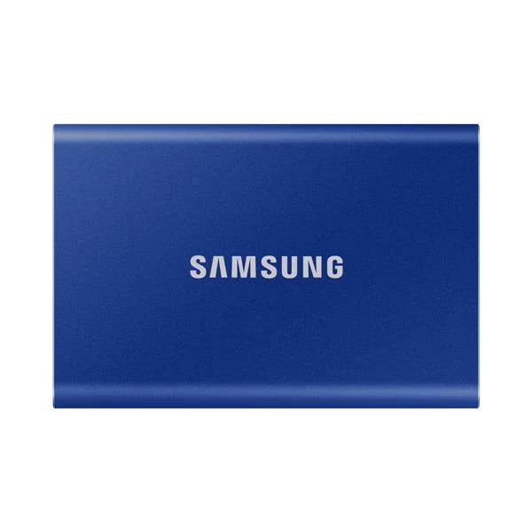 SAMSUNG T7 500GB Gen2 External Solid State Drive (SSD) (Blue)