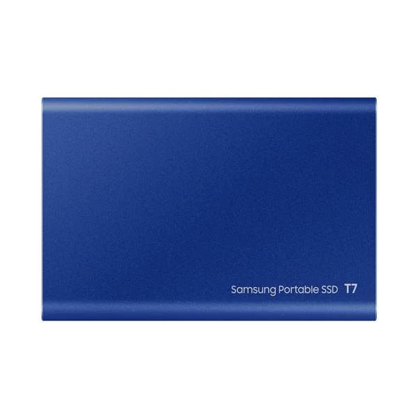 SAMSUNG T7 500GB Gen2 External Solid State Drive (SSD) (Blue)