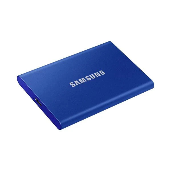 SAMSUNG T7 500GB Gen2 External Solid State Drive (SSD) (Blue)