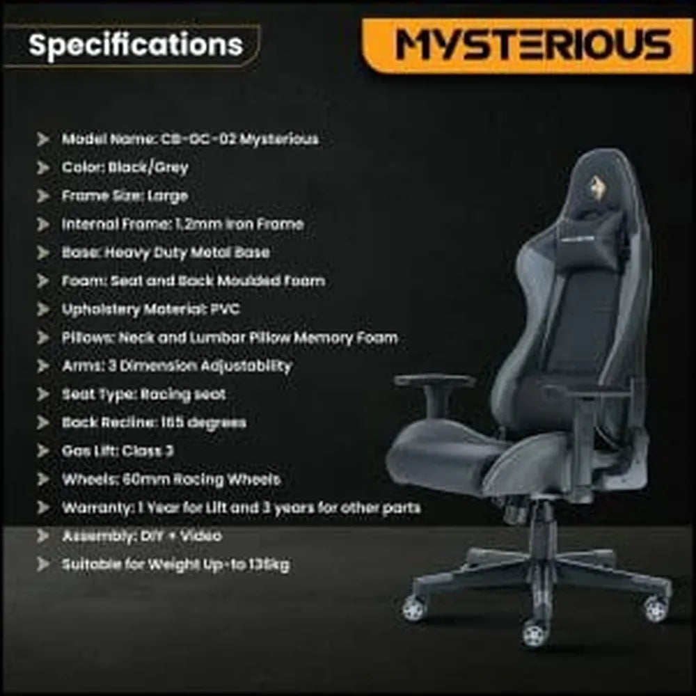 COSMIC BYTE CB-GC-02 Mysterious Gaming Chair