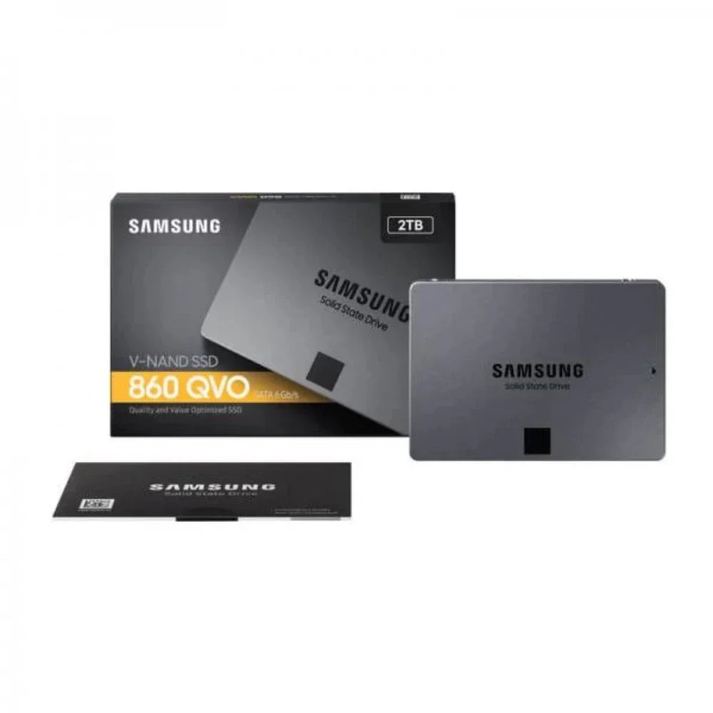 SAMSUNG 860 QVO 2TB 2.5 SATA SATA 3 Solid State Drive (SSD)