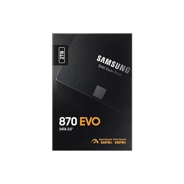 SAMSUNG 870 Evo 2TB 2.5 SATA SATA 3 Solid State Drive (SSD)